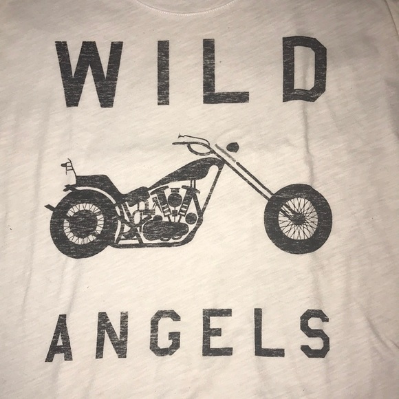 White swoop graphic tee - Picture 3 of 3